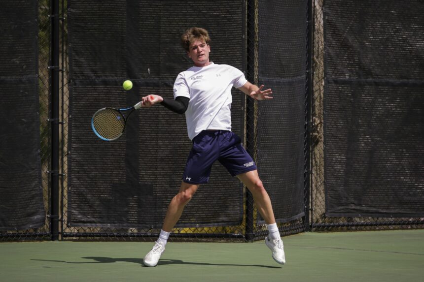 Four freshman join men’s tennis team