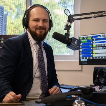 Alumnus joins marketing as podcast manager