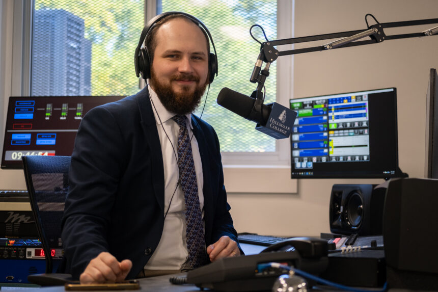 Alumnus joins marketing as podcast manager