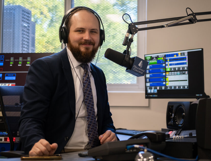 Alumnus joins marketing as podcast manager