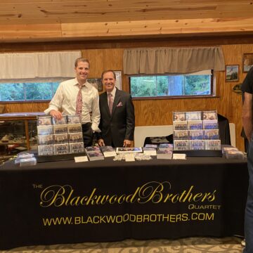 The Blackwood Brothers Quartet and Sherry Anne perform at the Gospel Barn