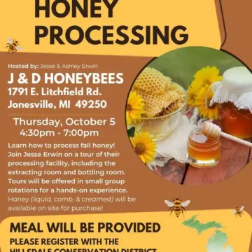 Hillsdale conversation to host workshop on honey processing