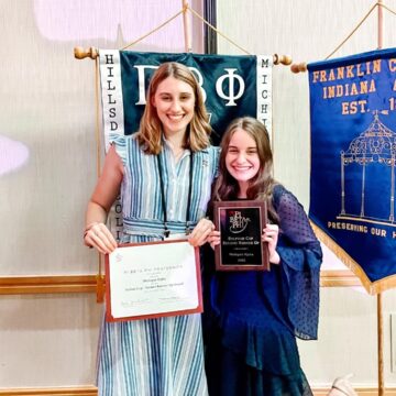Hillsdale Pi Beta Phi wins third-best chapter in country