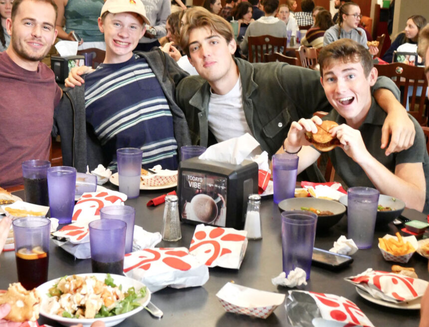 Chick-fil-A comes to campus for a day