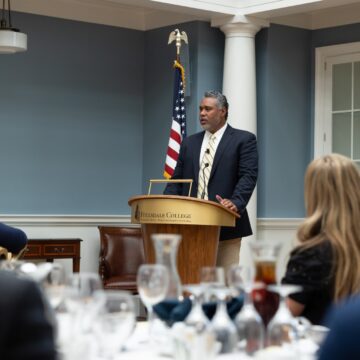 Kehoe speaker discusses intersection of Christianity and entrepreneurship