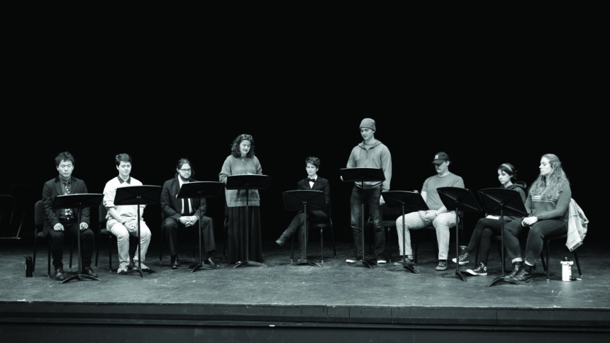 Senior playwright Hatch produces original work