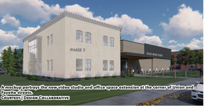 Construction on new media building to finish in 2024