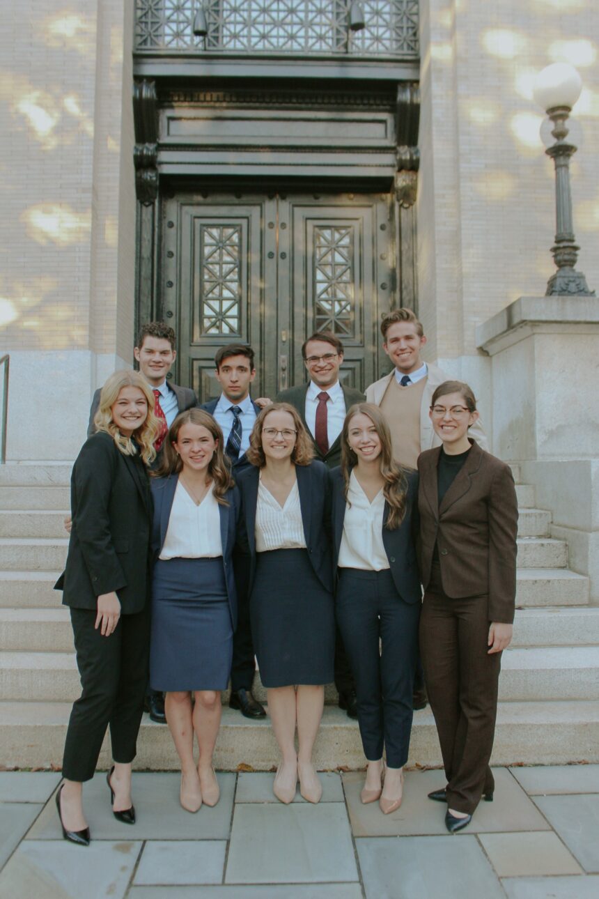 Mock trial posts winning record to start fall season