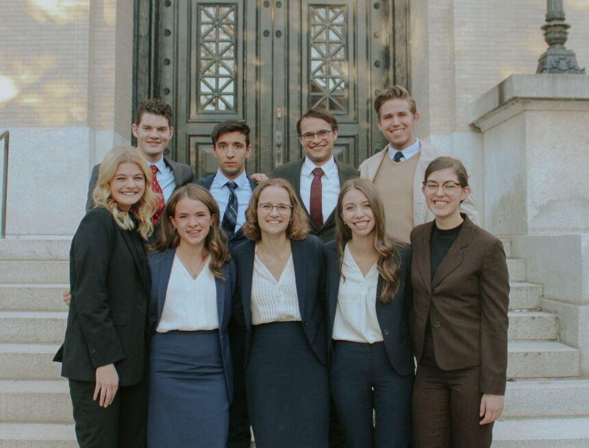 Mock trial posts winning record to start fall season