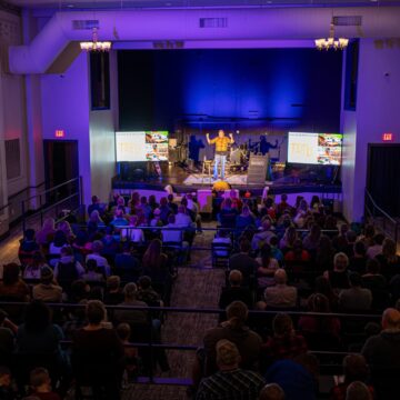 New church hosts first service