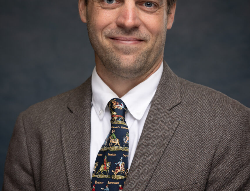 Cameron Moore transitions to full time in English department