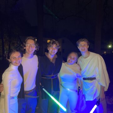 Students slay Halloween