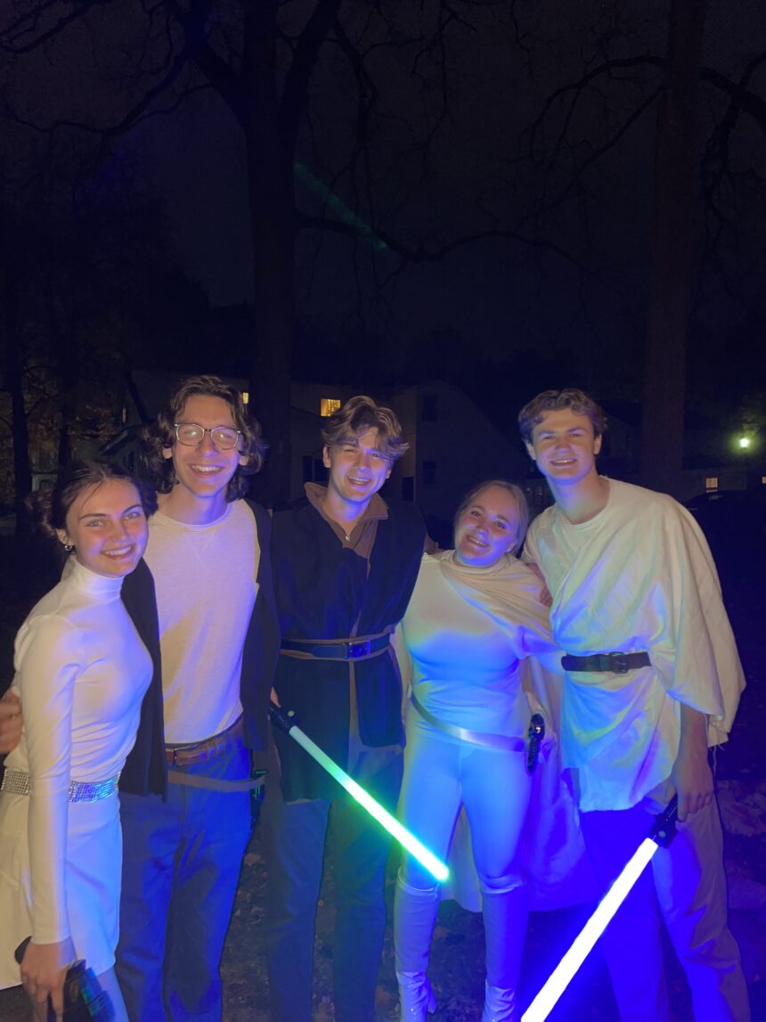 Students slay Halloween