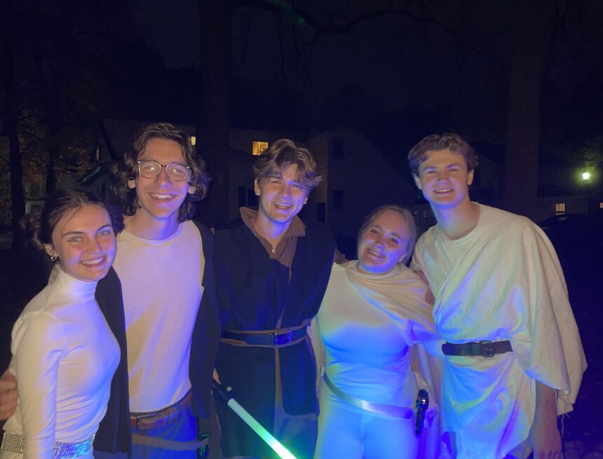 Students slay Halloween