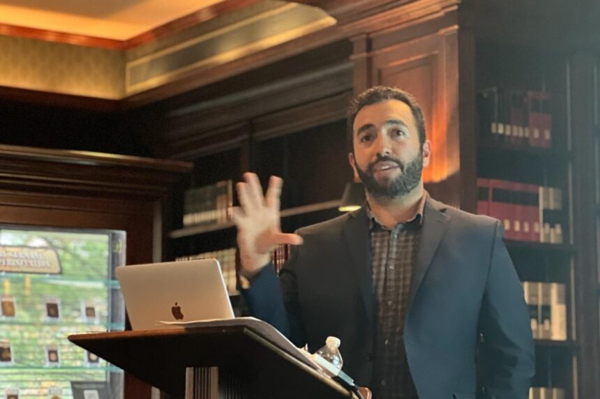 Former visiting professor speaks on Aristotle and biology