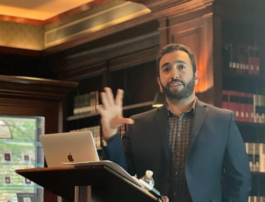 Former visiting professor speaks on Aristotle and biology