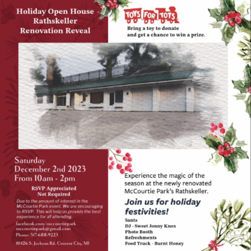 McCourtie Park to host open house on Saturday