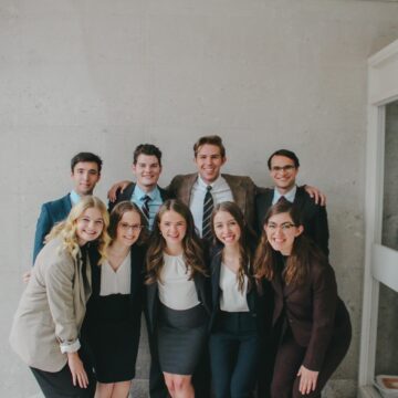 Mock trial teams split for tournament weekend