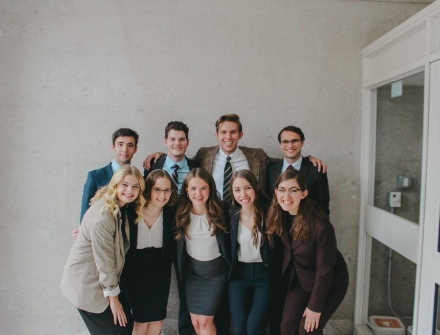 Mock trial teams split for tournament weekend