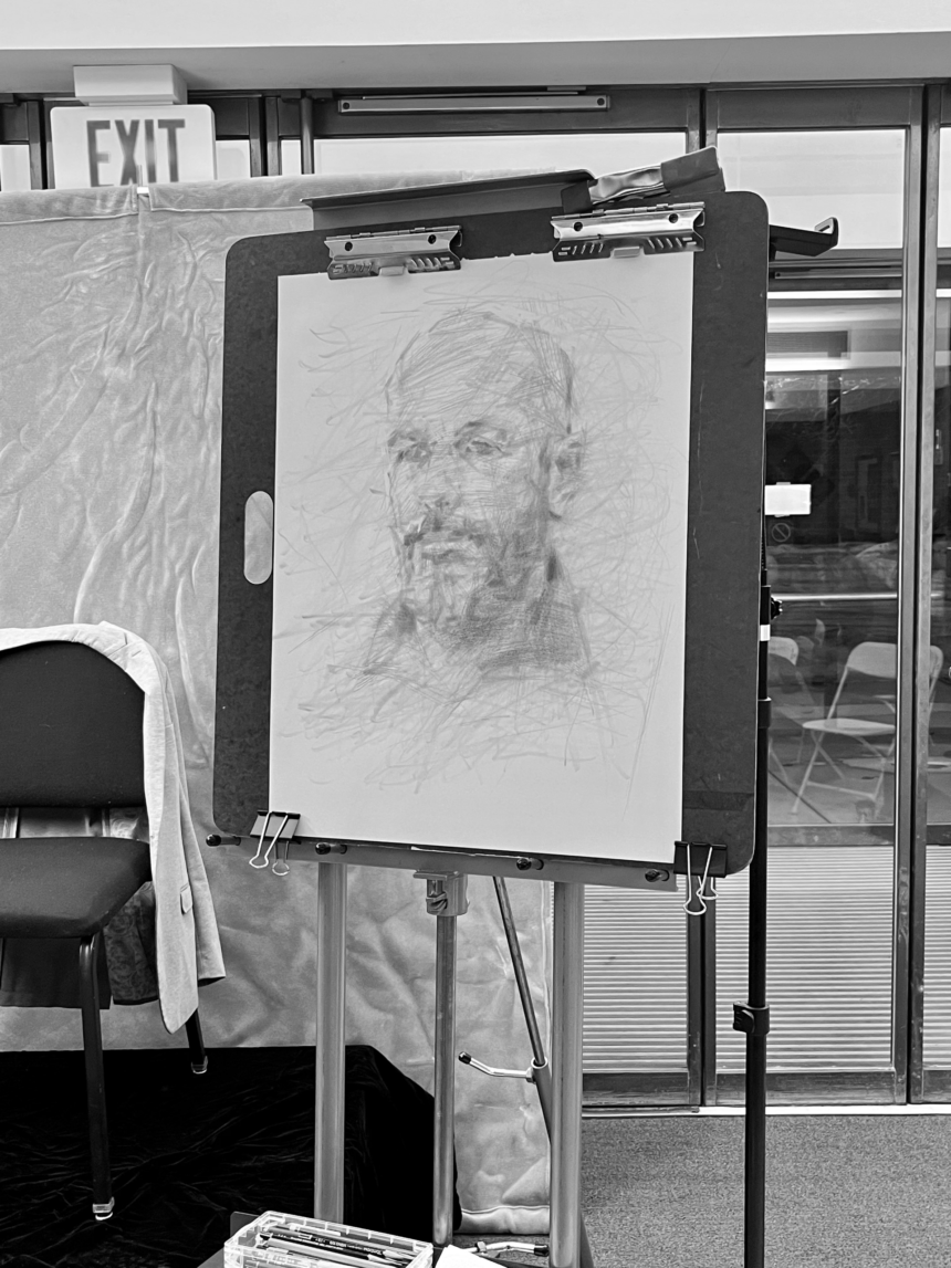 ‘Three Hours that Kept Me Riveted’: Dan Thompson Drawing Demo