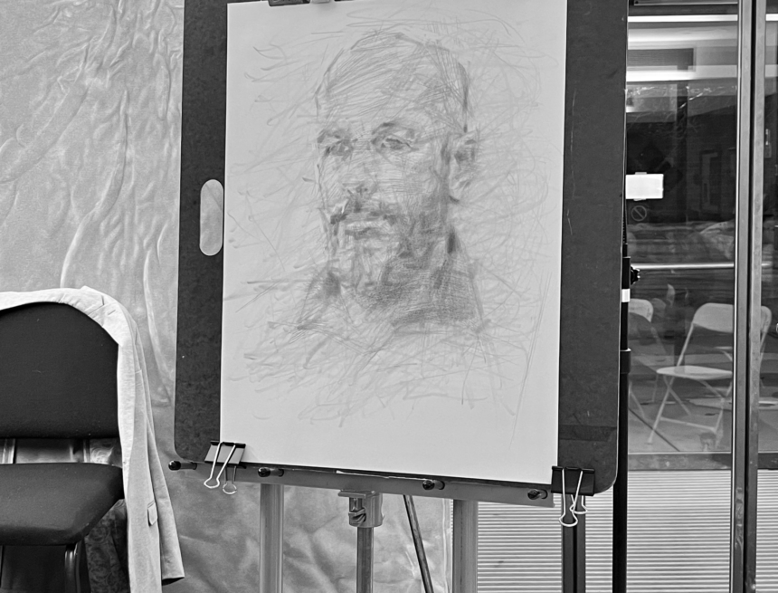 ‘Three Hours that Kept Me Riveted’: Dan Thompson Drawing Demo