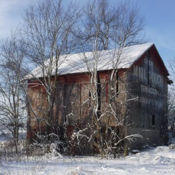 Historical Society waiting on funds for mail pouch sign