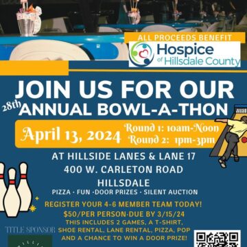 Hospice of Hillsdale County hosts annual Bowl-A-Thon