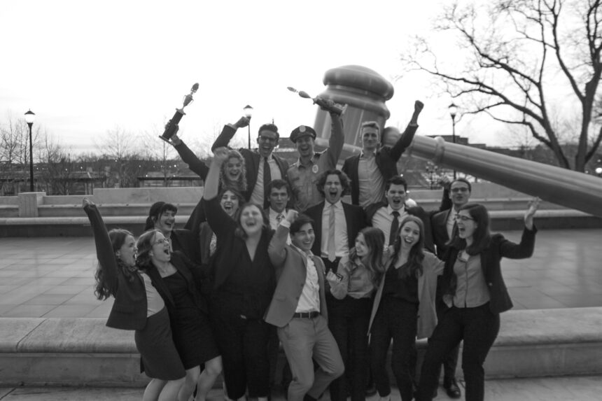 Hillsdale Mock Trial teams place first and second at regionals