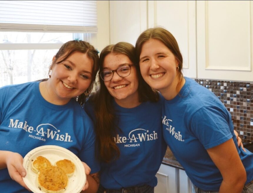 Chi Omega hosts annual Pancake Breakfast Fundraiser over Parents’ Weekend