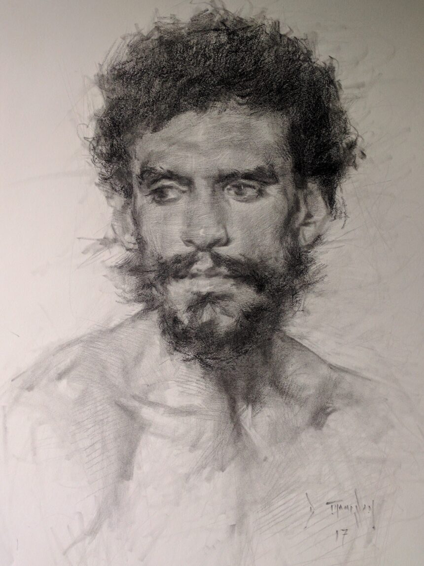 Dan Thompson exhibits classical art pieces at Sage