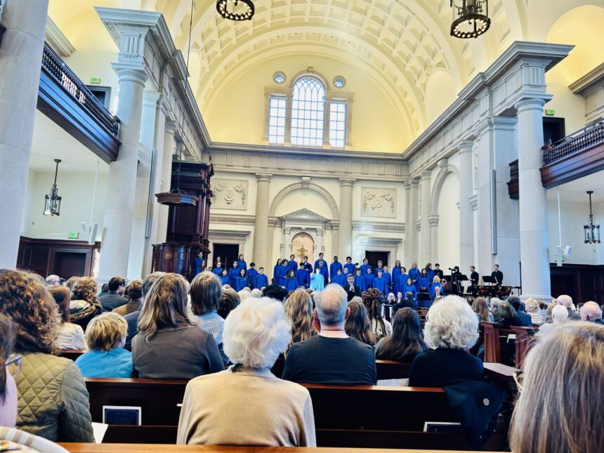 Chapel Choir performs first concert of the semester