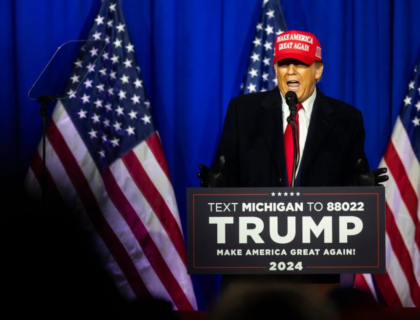 Campus reacts to Trump’s victory in Michigan primary