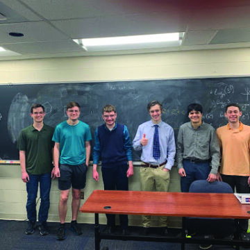 Hillsdale places third in math competition