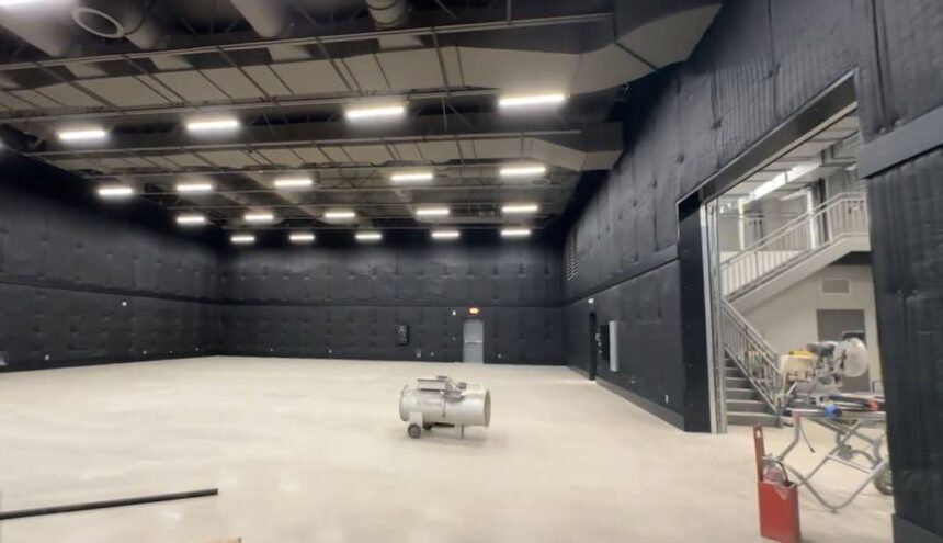 College finishes phase 1 of construction on visual media center