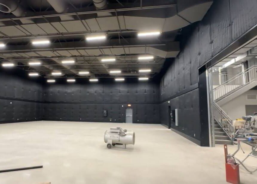 College finishes phase 1 of construction on visual media center