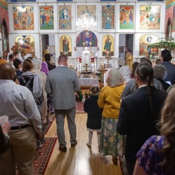 Vesper service begins the great fast