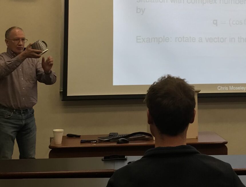 Mosely Four-Dimensional Numbers Math colloquium explores four-dimensional numbers