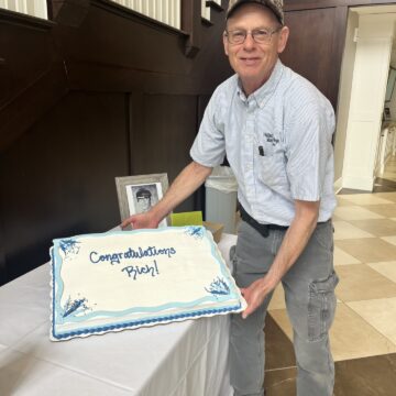 Richard Day retires from maintenance after 32 years