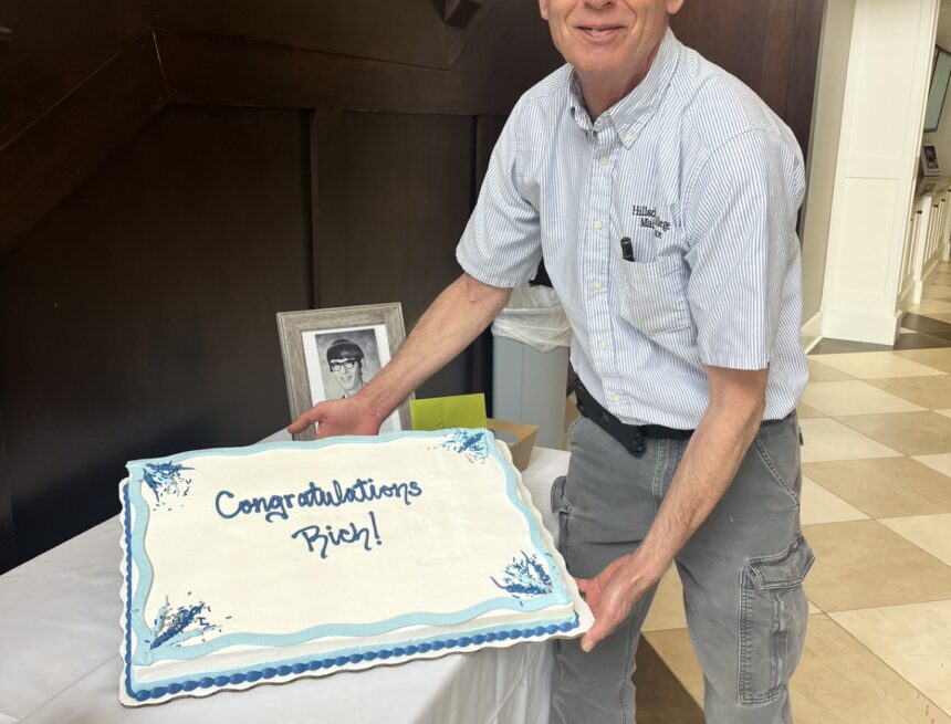 Richard Day retires from maintenance after 32 years