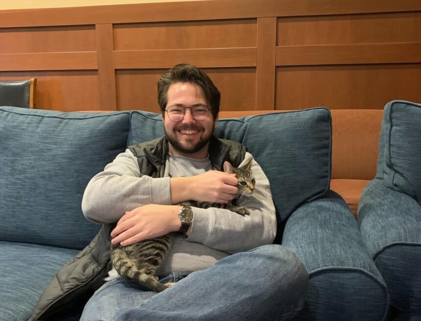 Psi Chi brings animals from Humane Society to campus