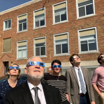 Campus crosses state lines to catch total eclipse