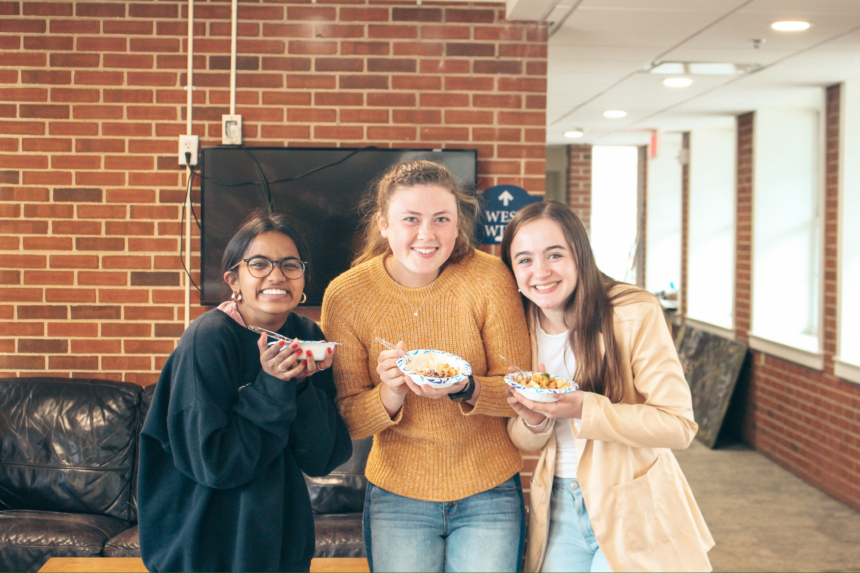 Dances, dates, and drama: dorms host various social events