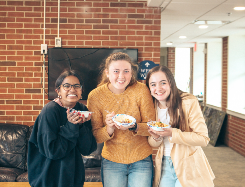 Dances, dates, and drama: dorms host various social events