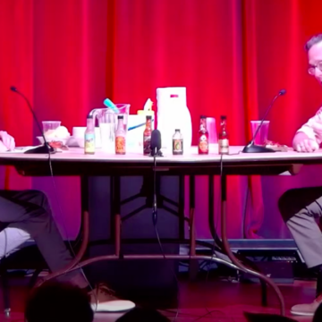 Professors take on spicy wings at Hot Ones