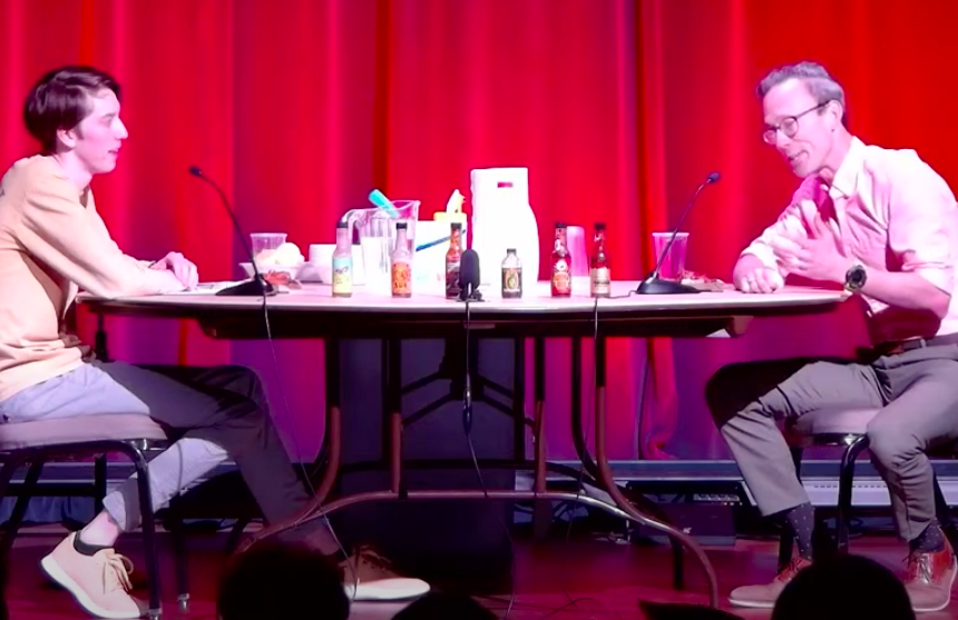 Professors take on spicy wings at Hot Ones