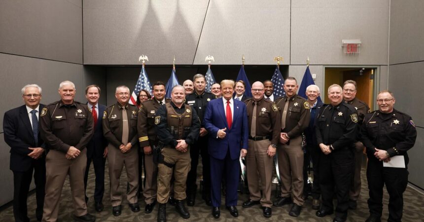 Hillsdale Sheriff Scott Hodshire endorses Trump