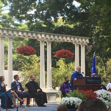 Convocation speakers emphasize humility, joy in suffering