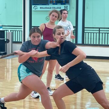 Women learn self-defense