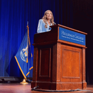 Kristi Noem speaks on performance as governor