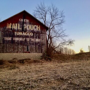 Historical society to reassemble ‘Mail Pouch Tobacco’ sign for display
